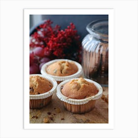 Muffins Art Print