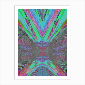 Abstract Psychedelic Painting 3 Art Print