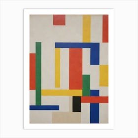 'The Squares' Art Print