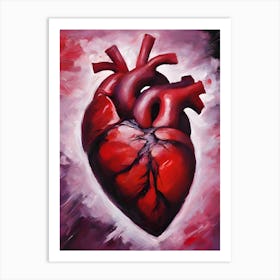 Human Heart Art Print