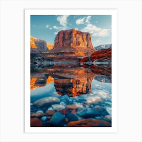 Utah Canyons Art Print