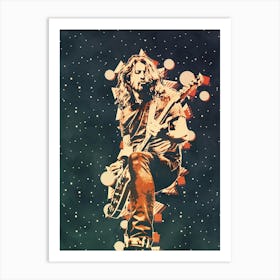 dave grohl live concert 1 Art Print