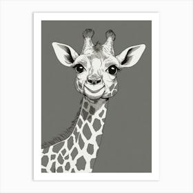 Giraffe 41 Art Print