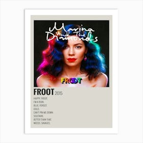 Marina Diamonds Frot Froot 2015 Poster Decor Art Print