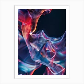 Abstract Smoke 7 Art Print