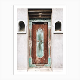 Door To A House Art Print