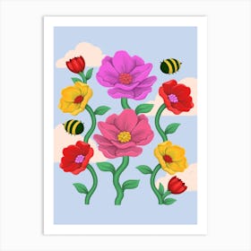 Garden Party Art Print