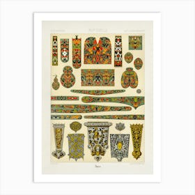 16th Century Pattern, Albert Racine 1 Art Print