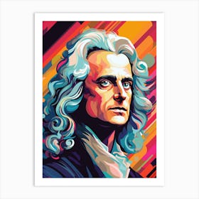 Isaac Newton 2 Art Print