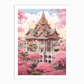 The Grand Palace Bangkok Thailand 3 Art Print
