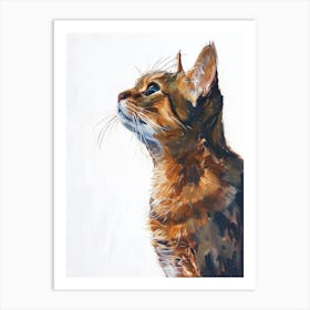 Manx Cat Painting 1 Art Print