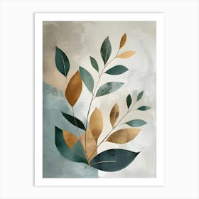 Leaves Ii Canvas Print Art Print