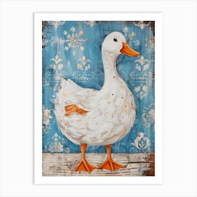 Duck Painting 2 Art Print