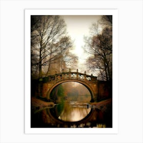 Bridge Over The Water Art Print