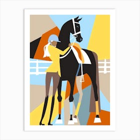 Equestrian Art Print