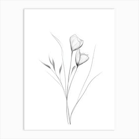 Lily Of The Valley 4 Art Print