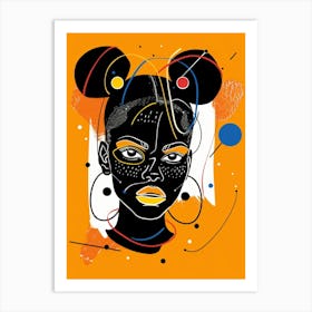 African Girl 3 Art Print