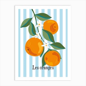 Les Oranges Art Print