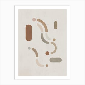 Mid Century Arches Art Print