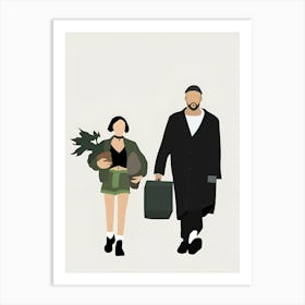 Man And A Woman 3 Art Print