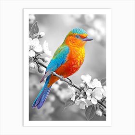 Bird In The Tree (3) Art Print