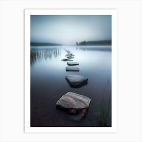 Stepping Stones Art Print