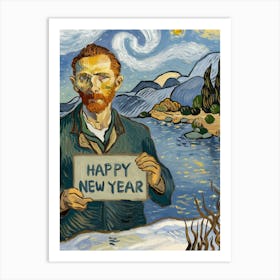 Happy New Year Art Print