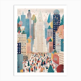 Rockefeller Center New York Art Print