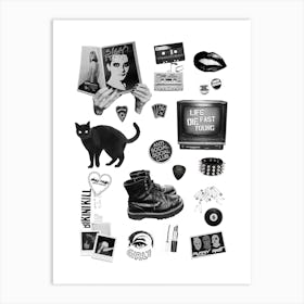 Punk Mood Art Print