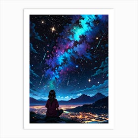 Night Sky 9 Art Print