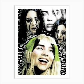 Billie Eilish 5 Art Print