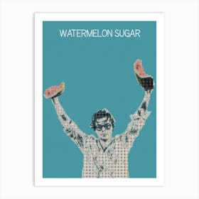 Watermelon Sugar Harry Styles Art Print