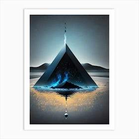 Pyramid Of Light Art Print