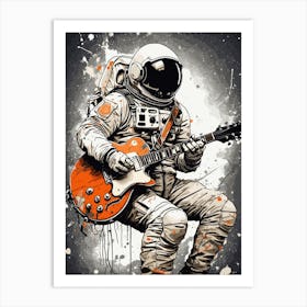 Space Music Art Print