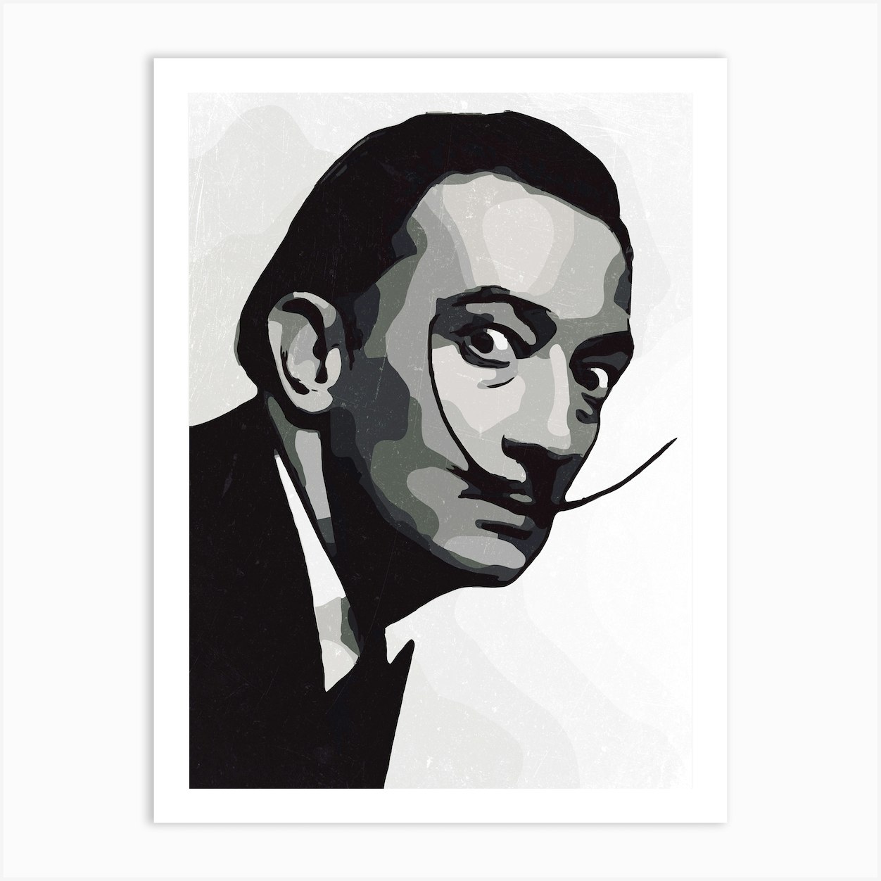 Salvador Dali 1 Art Print by 1xMerch - Fy