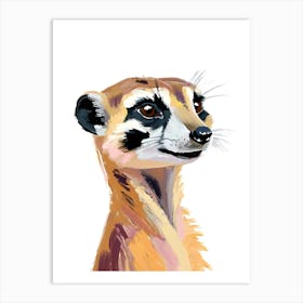 Erdmännchen Art Print