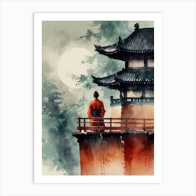 Asian Painting 7 Art Print