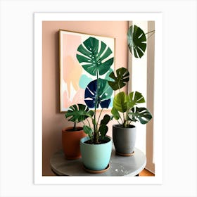 Monstera Art Print