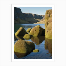 Rocks In The Water 2 Art Print