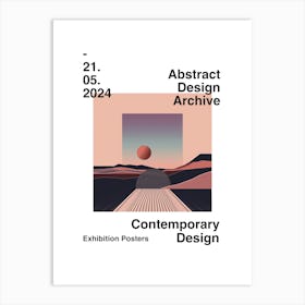 Abstract Design Archive Poster 28 Art Print