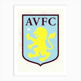 Aston Villa 1 Art Print