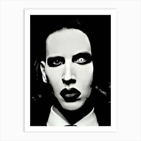 Marilyn Manson 3 Art Print