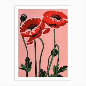 Poppies 50 Art Print