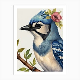 Blue Jay 3 Art Print