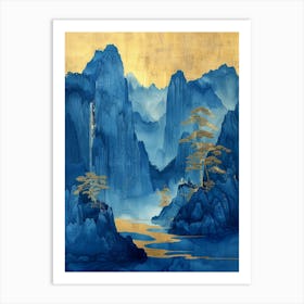 Chinese Landscape 23 Art Print