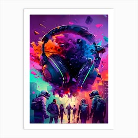 Ps4 Game Poster Art Print