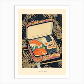 Bento Box Art Deco Poster Art Print