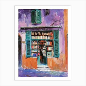 Florence Book Nook Bookshop 3 Art Print