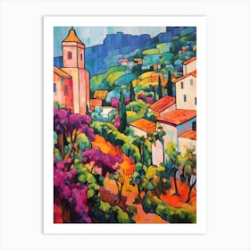 Ravello Italy 1 Fauvist Painting Art Print