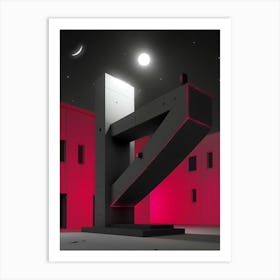 Letter Z Art Print